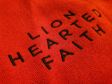 Letterman Lion Hearted Faith